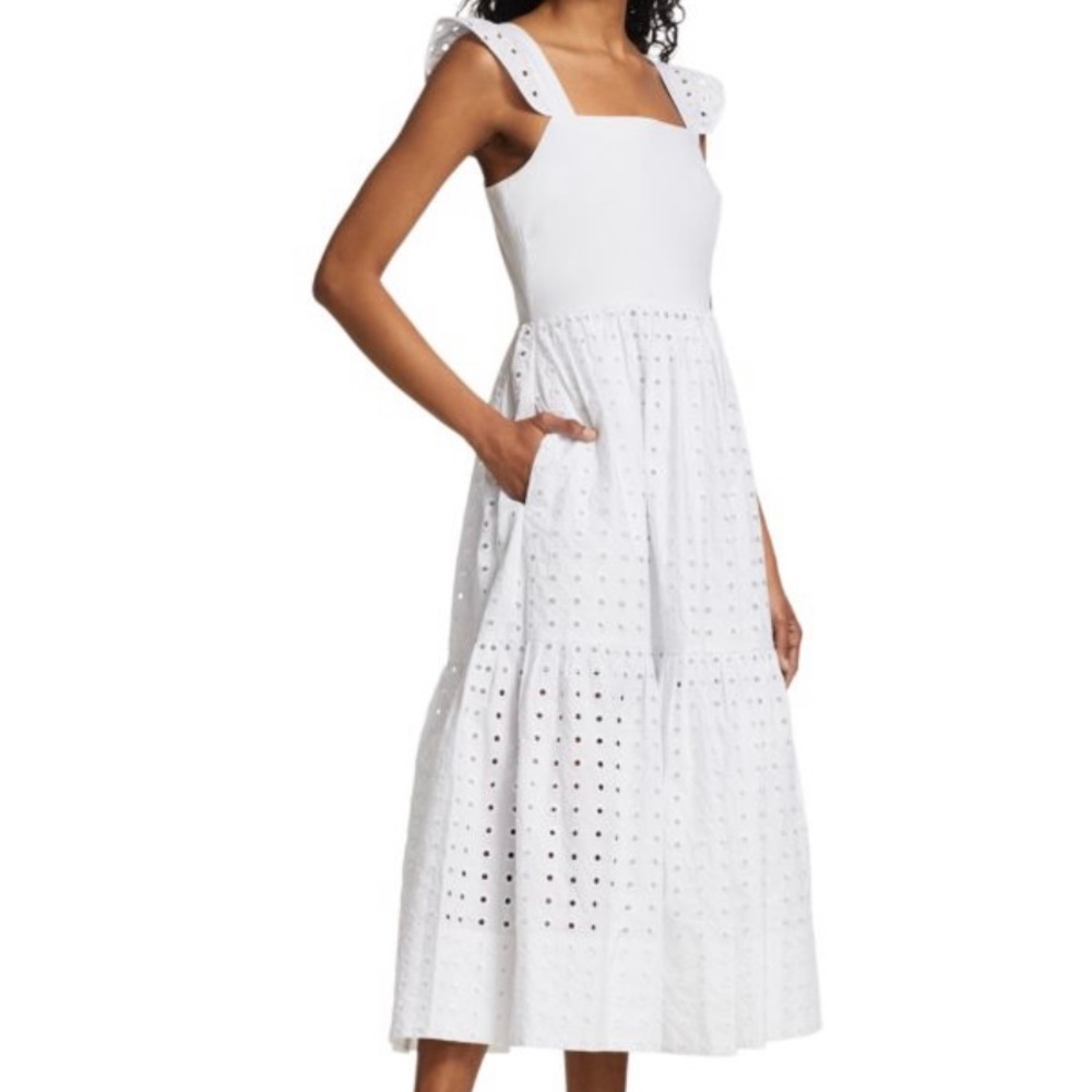 NWT Tanya Taylor Aliyah dress size 8 white